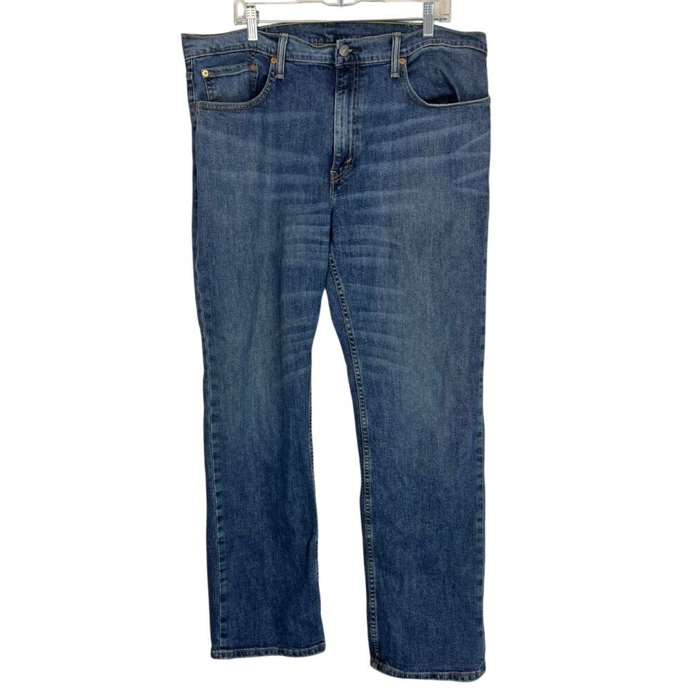 Mens Levi Strauss 559 Blue Straight‎ Leg Casual Western Relax Fit Jeans W38 L34
